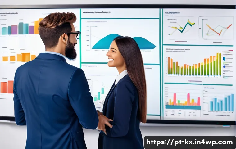 인플루언서 협업을 위한 콘텐츠 마케팅 전략 - A vibrant digital marketing office scene featuring a diverse team collaborating over influencer camp...