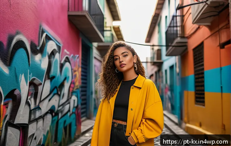 인플루언서 협업 프레임워크의 평가 기준 - A professional young fashion influencer creating content for a streetwear brand in São Paulo, Brazil...